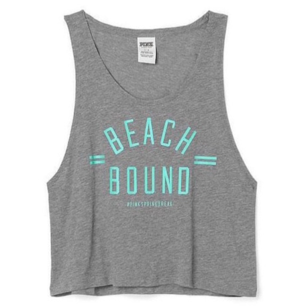 Victoria’s Secret Gray Beach Tank Top